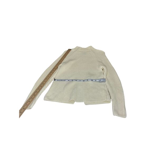 Armani Exchange Cream Knit Mock Neck Sweater xs - Certilogo Authenticated - Picture 5 of 11